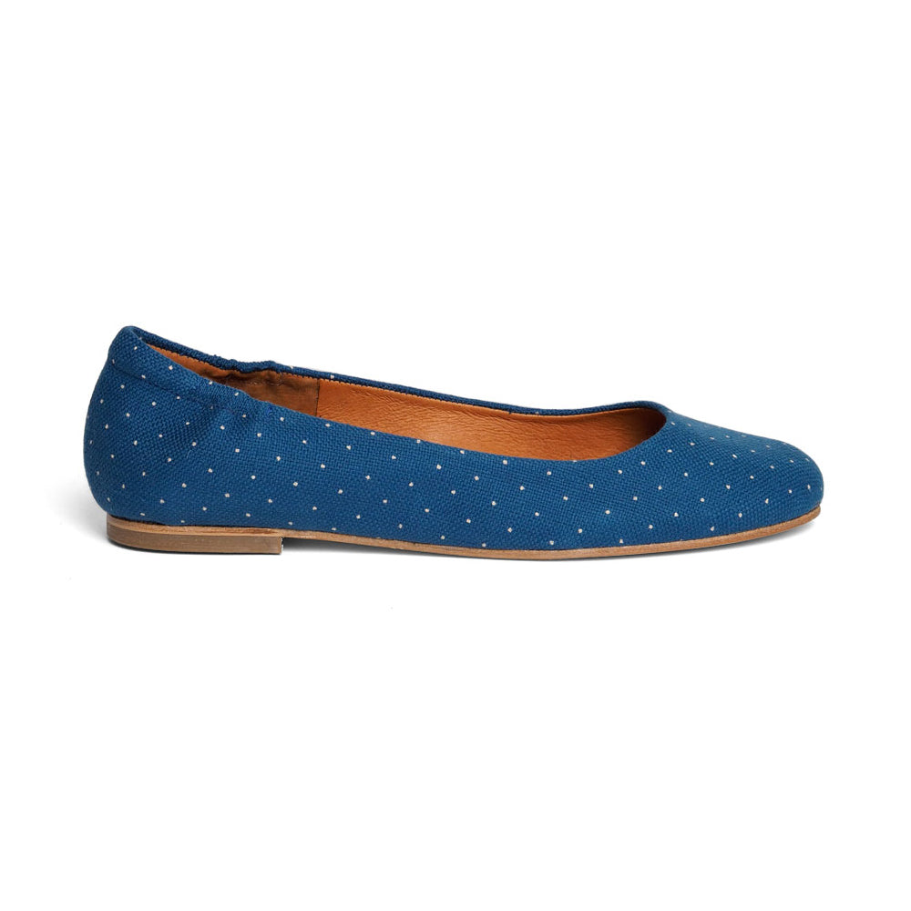 Klassische Ballerinas in blau von Bayerinas