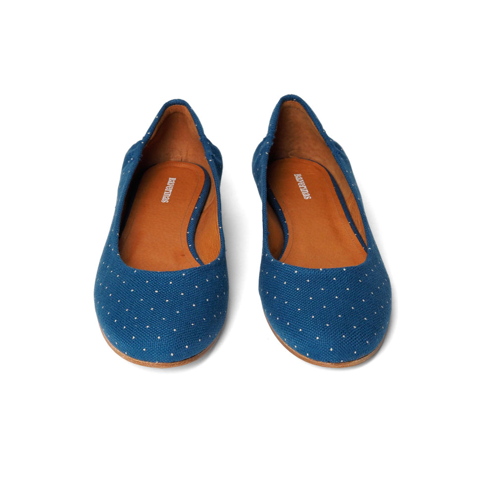 Klassische Ballerinas in blau von Bayerinas
