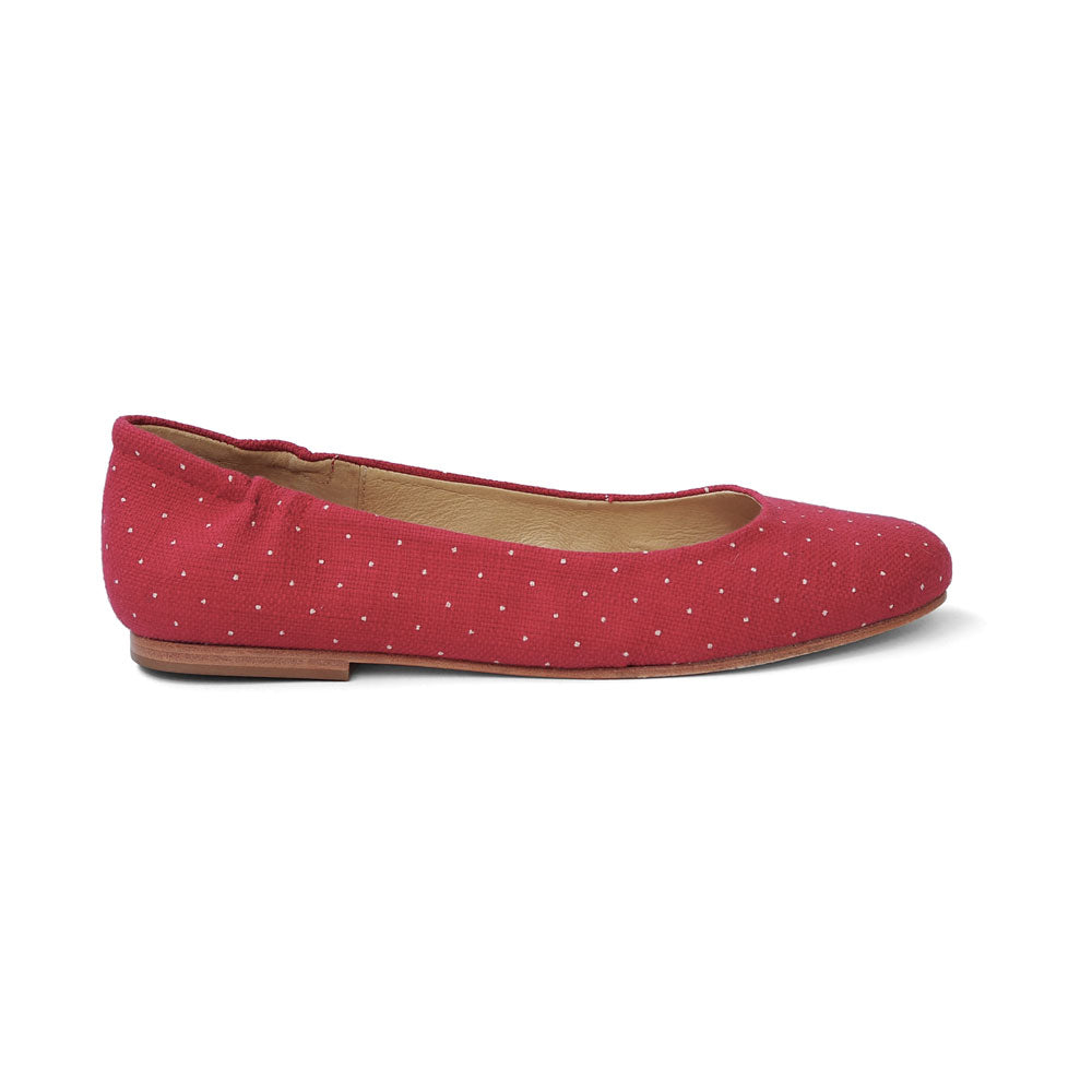 Klassische Ballerinas in rot von Bayerinas